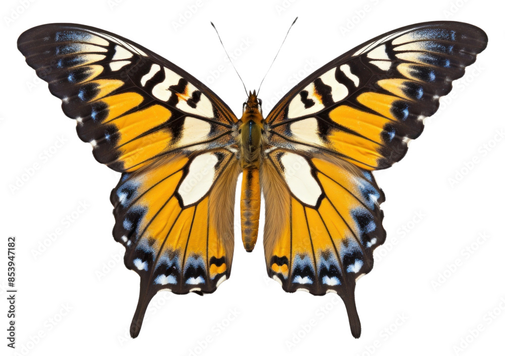 Fototapeta premium PNG Butterfly animal insect white background.