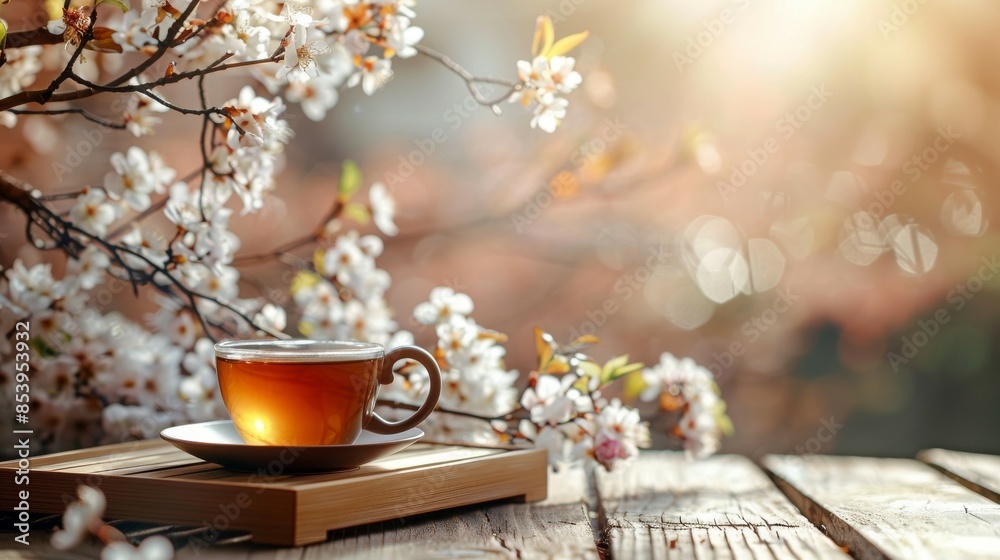A Cup of Tea in the Springtime A Cup of Tea in the Springtime