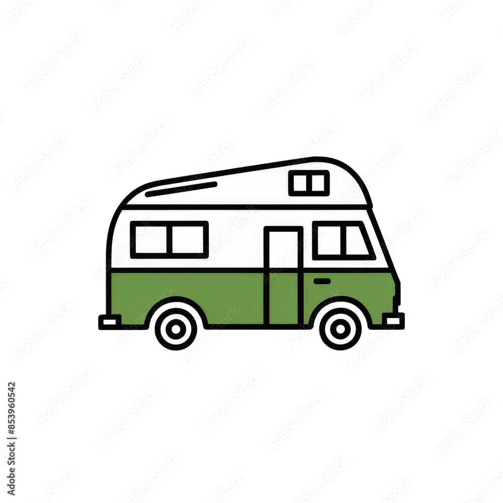Exploring Freedom Simplified Camper Van Icon
Exploring Freedom Simplified Camper Van Icon