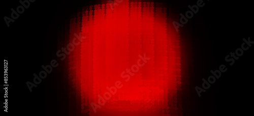Abstract red led shapes digital illustration