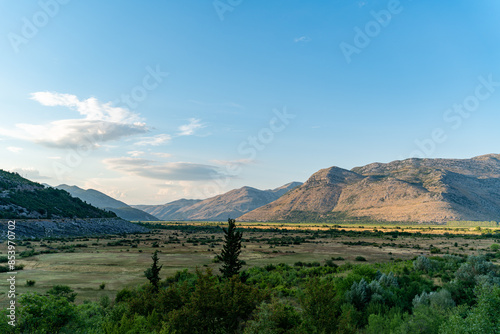 Landscape view in Bosnia and Herzegovina