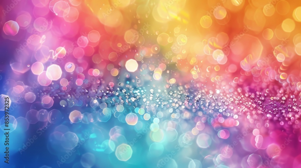 Colorful Bokeh Background Colorful Bokeh Background