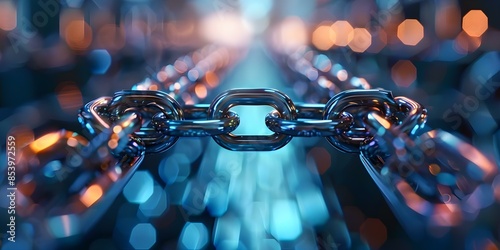 Boost online presence with link building through modern 3D web banners. Concept Link Building, Online Presence, 3D Banners, Modern Marketing, Web Advertising