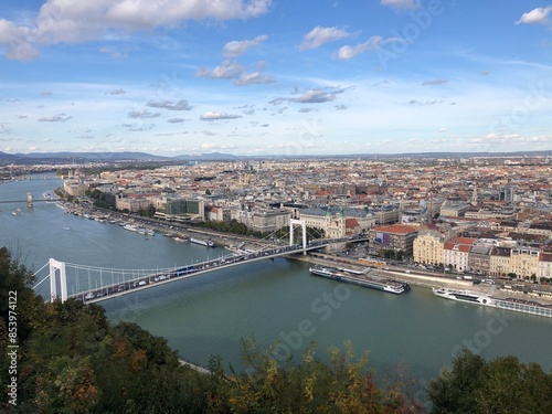 cityscape, panorama of a European city