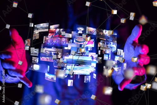 streaming data picture vide...