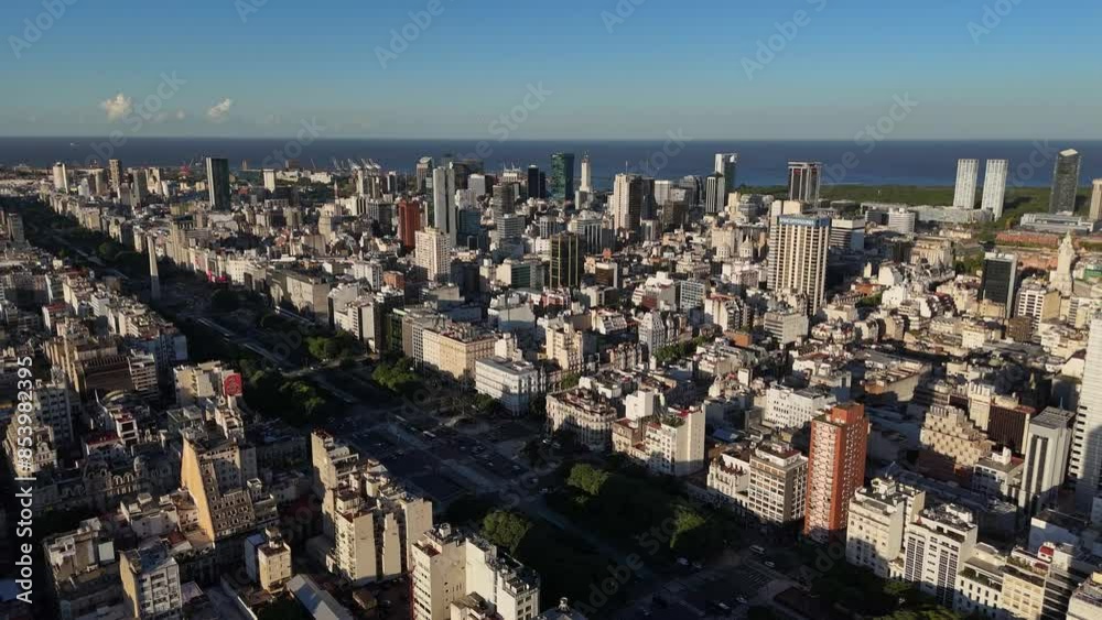 From above Buenos Aires presents captivating mix of historic and modern architecture, underscoring its role as bustling capital of Argentina and central metropolis city in Latin America. From above Buenos Aires presents captivating mix of historic and modern architecture, underscoring its role as bustling capital of Argentina and central metropolis city in Latin America.