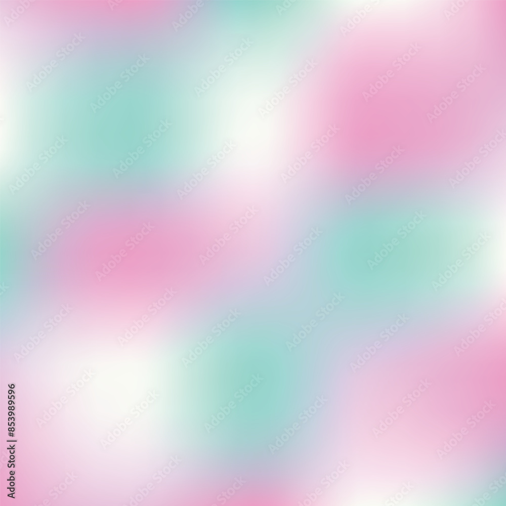 Obraz premium abstract colorful background. teal mint white pink kids pastel happy light color gradiant illustration. teal mint white pink color gradiant background 4K teal mint white pink kids pastel happy light 
