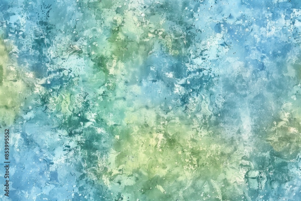 Serene blue and green textured abstract background for creative design Serene blue and green textured abstract background for creative design