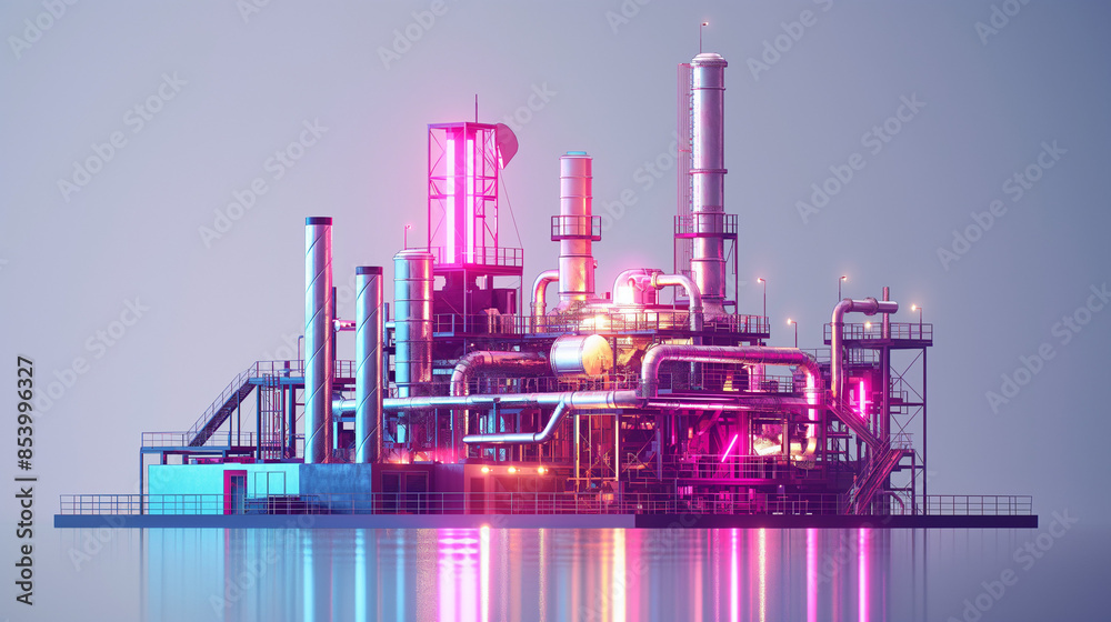 Obraz premium graphic resource for factory and industrial
