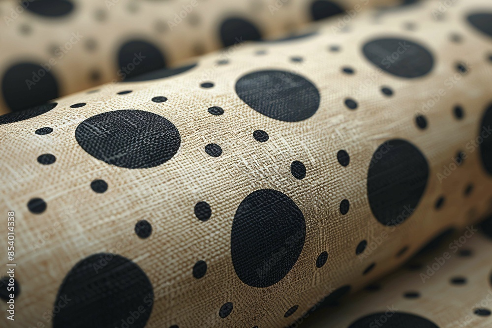 Neutral background with classic polka dots. Neutral background with classic polka dots.
