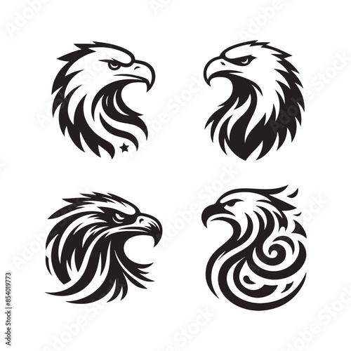 Eagle logo stylized black head against a white background.jpg