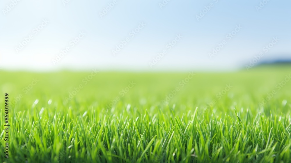 fresh spring green grass background with a subtle chromatic fresh spring green grass background with a subtle chromatic
