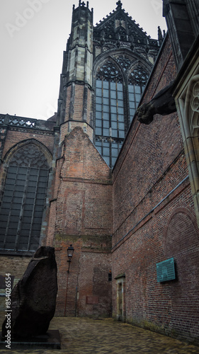 detail of the cathefral of utrecht photo