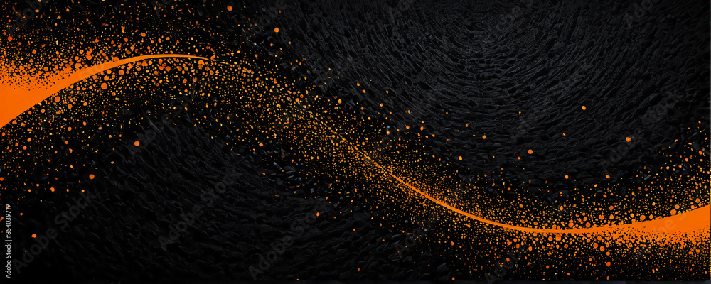 Dark noisy grainy poster background, orange black abstract glowing shape, header cover backdrop design noise texture banner, copy space Dark noisy grainy poster background, orange black abstract glowing shape, header cover backdrop design noise texture banner, copy space