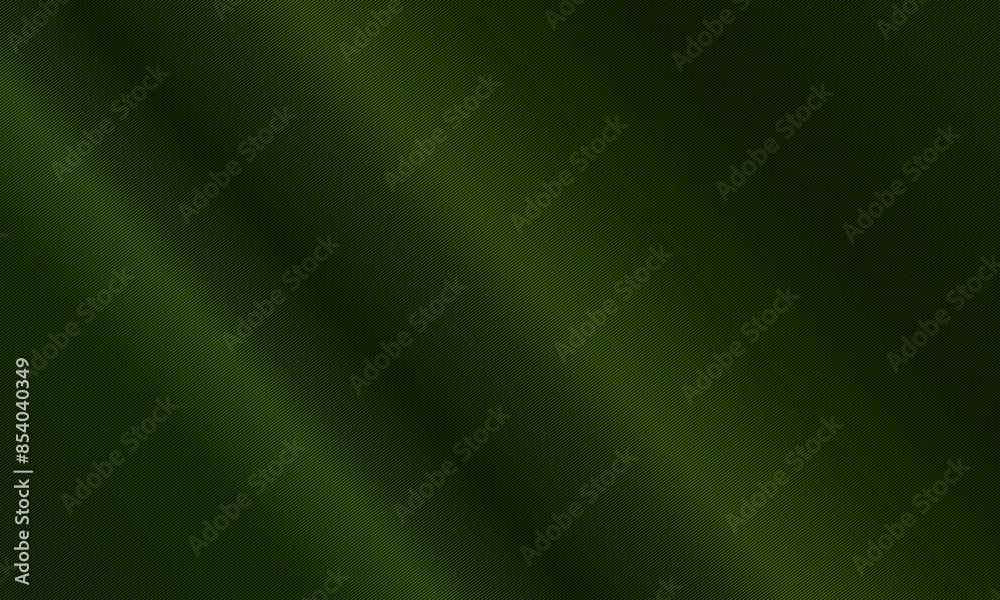 Fototapeta premium Diagonal glowing lines on a dark green background.