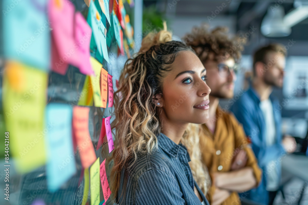 Creative Minds: Diverse Professionals Collaborating in Office for Innovative Project Ideas. Creative Minds: Diverse Professionals Collaborating in Office for Innovative Project Ideas.
