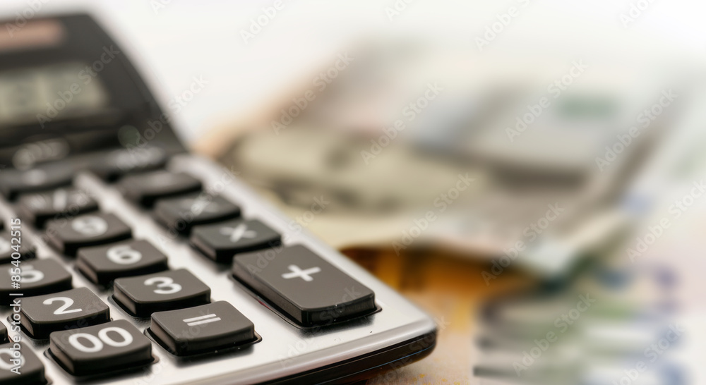 calculator and money, financial background calculator and money, financial background