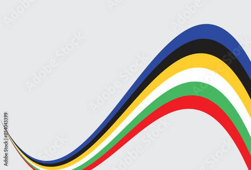 Vector background logo of the UEFA EURO Cup. European Football Championship pattern.