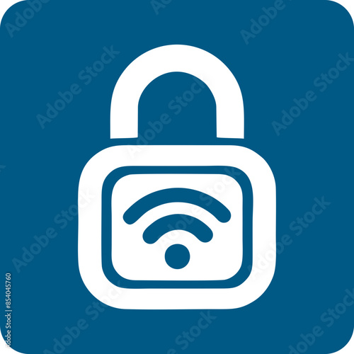 Wifi, wireless, internet signal icon logo template