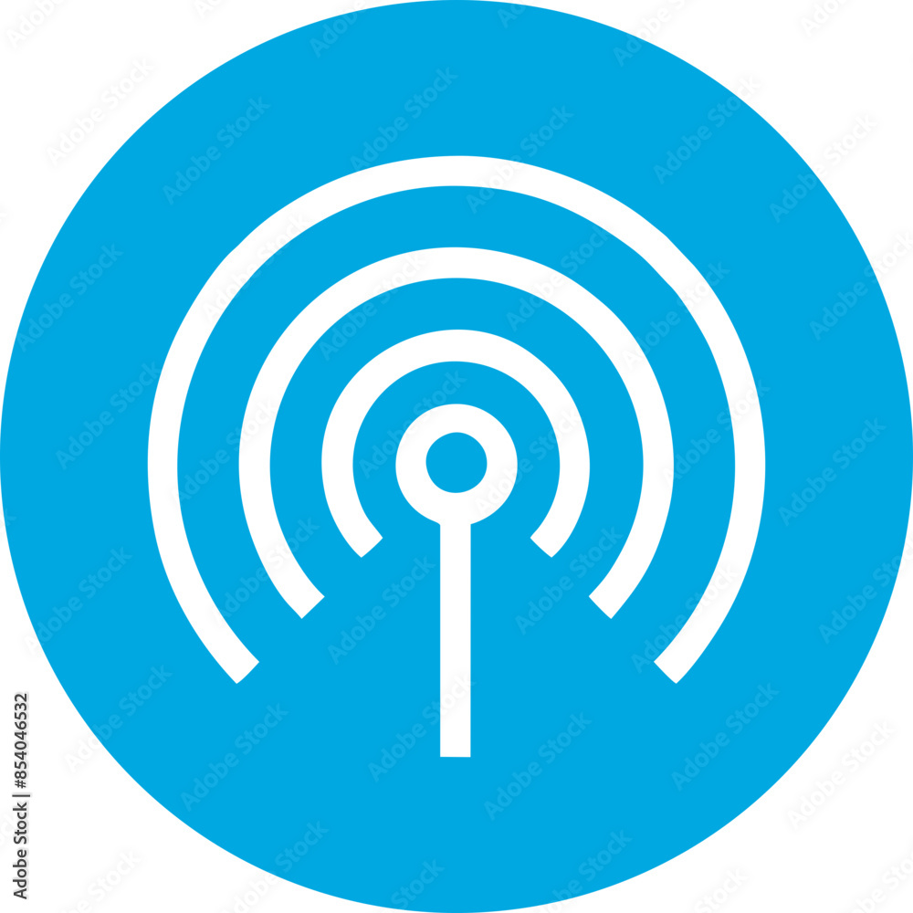 Wifi, wireless, internet signal icon logo template Wifi, wireless, internet signal icon logo template