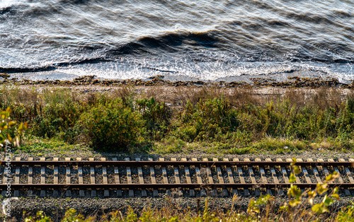 railroad by the sea