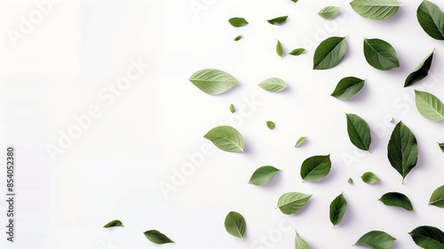 Wallpaper Mural Exploring the Artistry of Leaf Arrangements, The Dance of Chlorophyll on a Sunlit Stage Torontodigital.ca