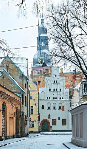 Dome cathedral medieval church is one of the oldest and biggest historical bu...