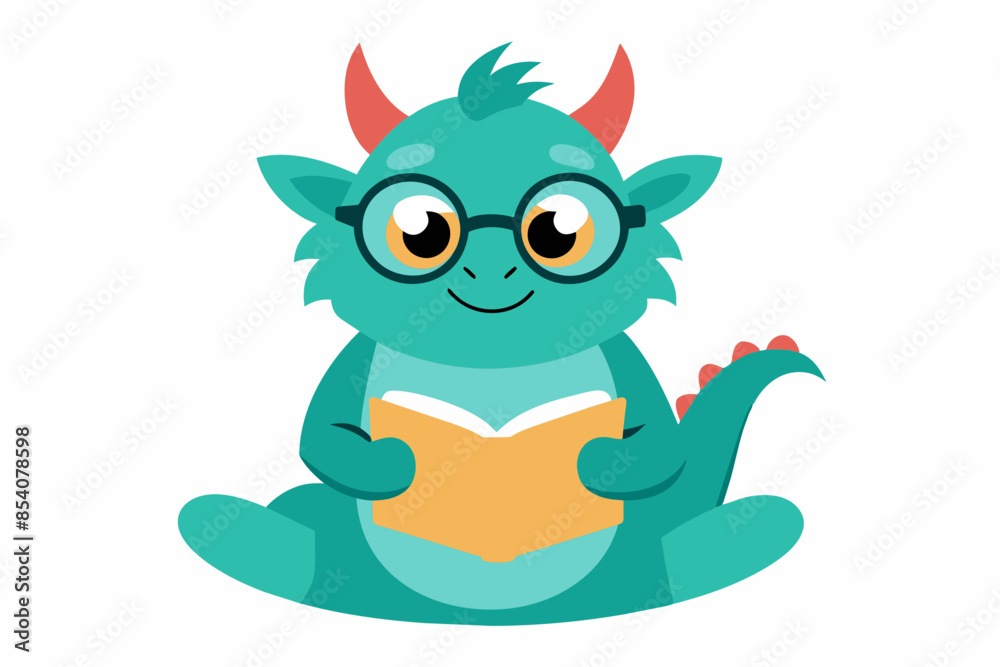 adorable cubby dairy chinese loong with glasses adorable cubby dairy chinese loong with glasses