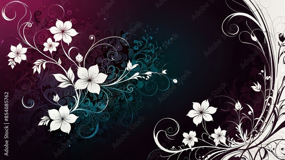 Flowing Floral Patterns for Design Flowing Floral Patterns for Design
