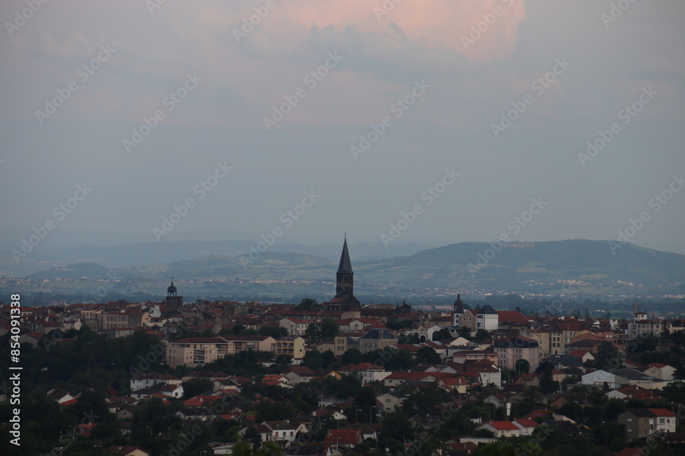 Fototapeta premium panorama of the city