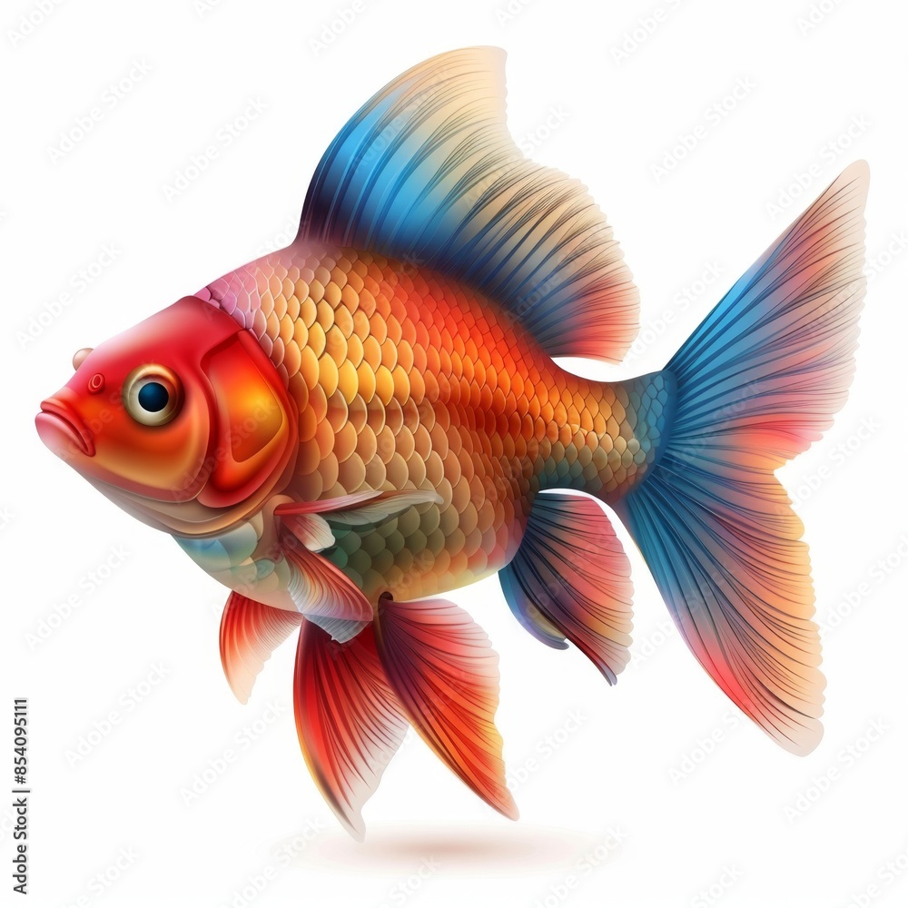 Fish 3d realistic icon, mackerel draw shape, fishing symbol, tuna silhouette, salmon sign, color fish Fish 3d realistic icon, mackerel draw shape, fishing symbol, tuna silhouette, salmon sign, color fish