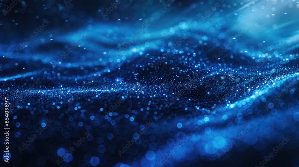 A close-up shot of a blurry blue background, ideal for use in designs where subtle texture is needed A close-up shot of a blurry blue background, ideal for use in designs where subtle texture is needed