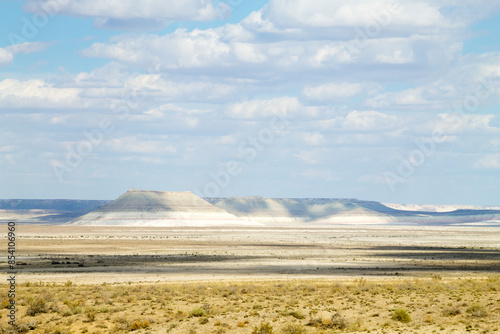 Gora Bokty rock formation, Mangystau desert landscape, Kazakhstan photo