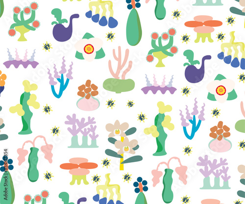 Set of Doodle Element of Organic Shapes Vector Illustration