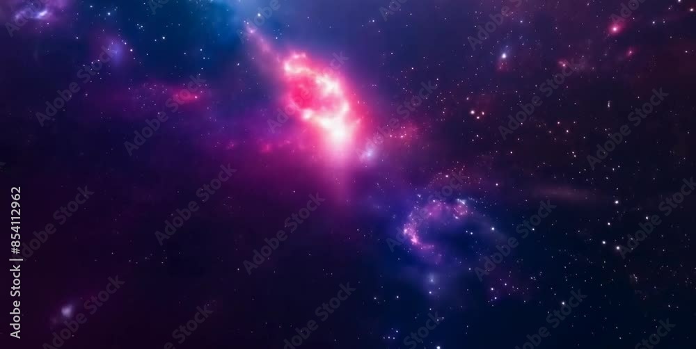 Vibrant cosmic nebula in deep space Vibrant cosmic nebula in deep space