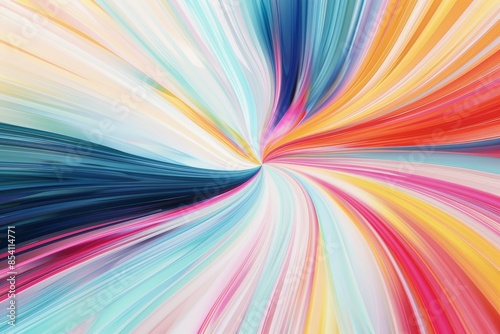 Vibrant Multicolored Swirls Background for Creative Projects Generative AI