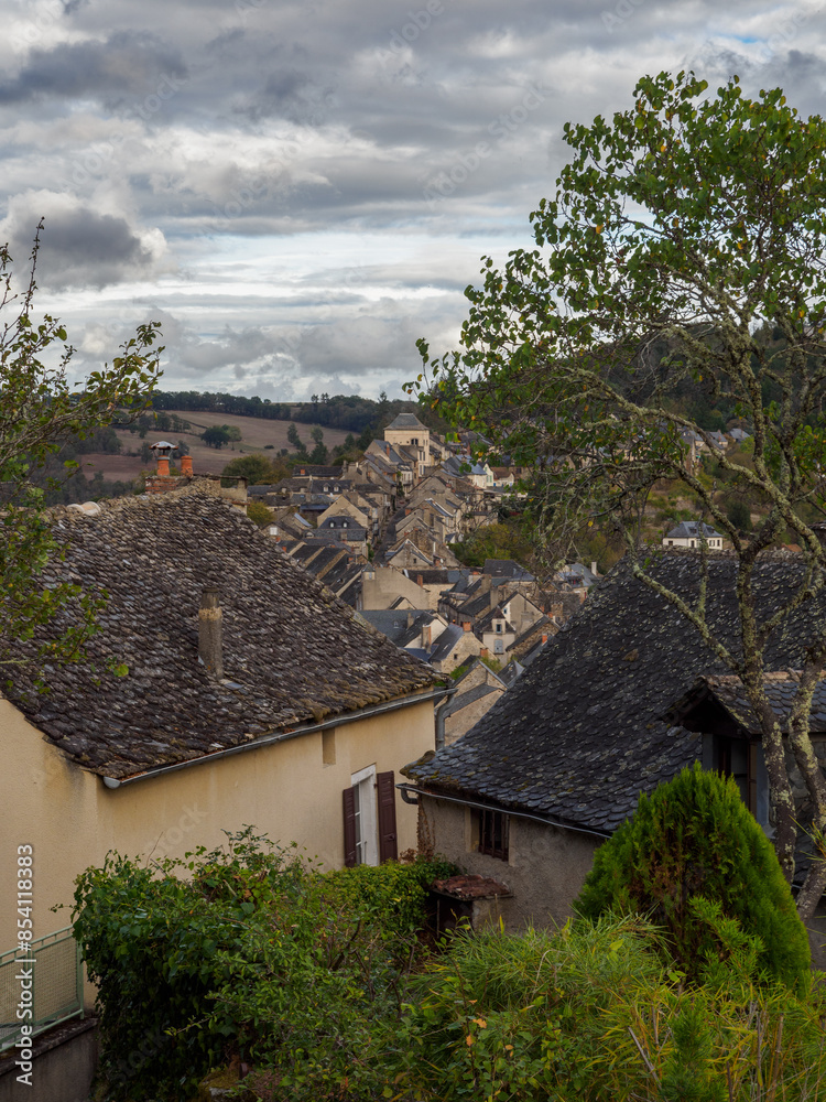 Najac Village in the South of France Najac Village in the South of France