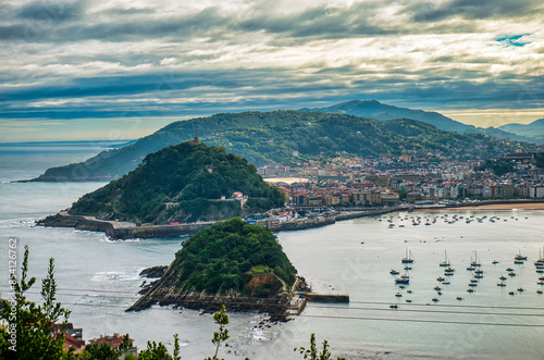 Guipuzcoa is a Spanish territory and one of the three provinces that form the autonomous community of the Basque Country. photo