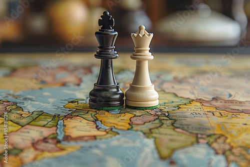 Geopolitical Chess Kings of Power on the Global Stage