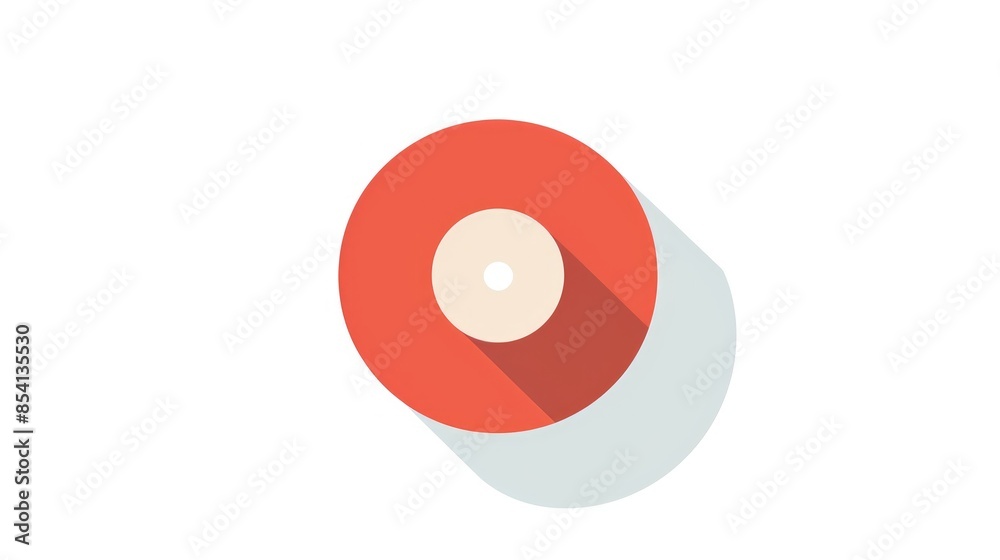 Flat Icon on a white background