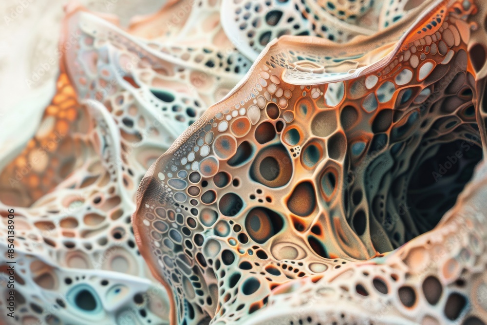Experience the mesmerizing beauty of an AI-generated illustration, showcasing intricate patterns and delicate textures. Experience the mesmerizing beauty of an AI-generated illustration, showcasing intricate patterns and delicate textures.
