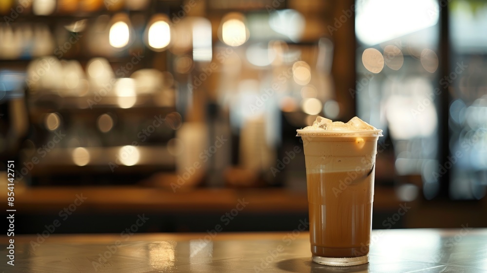 Beverage at a coffee shop Beverage at a coffee shop