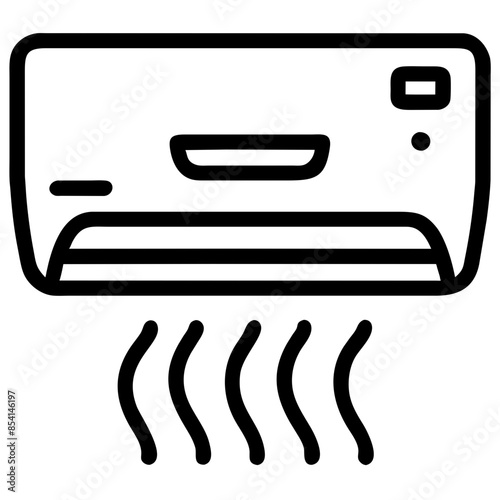 air conditioner Outlline Icon