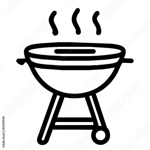 bbq grill Outline Icon