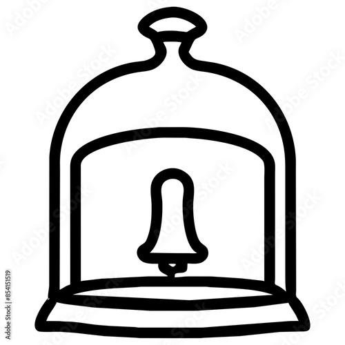 bell jar Outline Icons