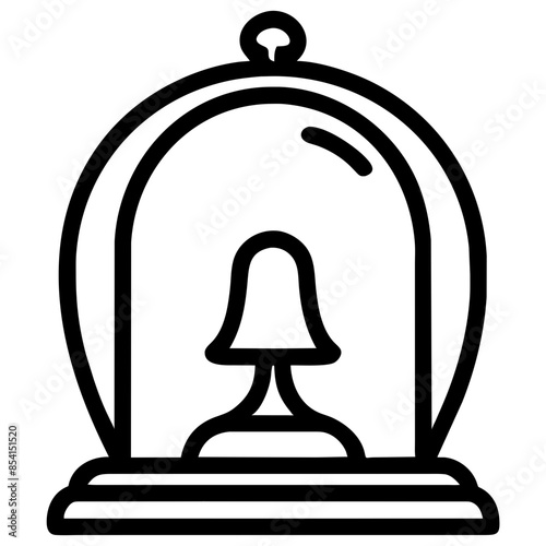 bell jar Outline Icons