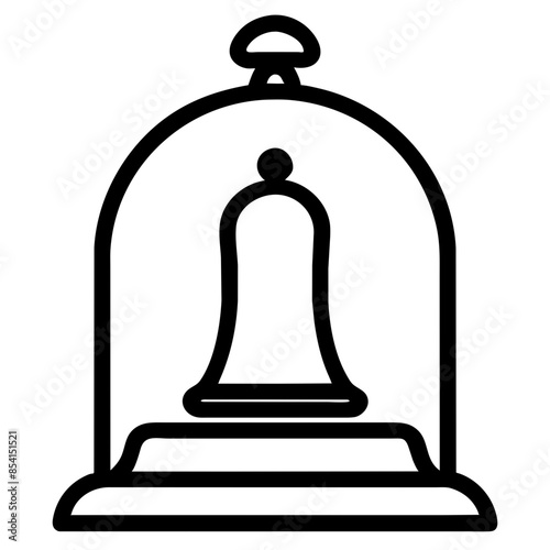 bell jar Outline Icons