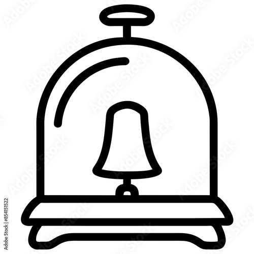 bell jar Outline Icons