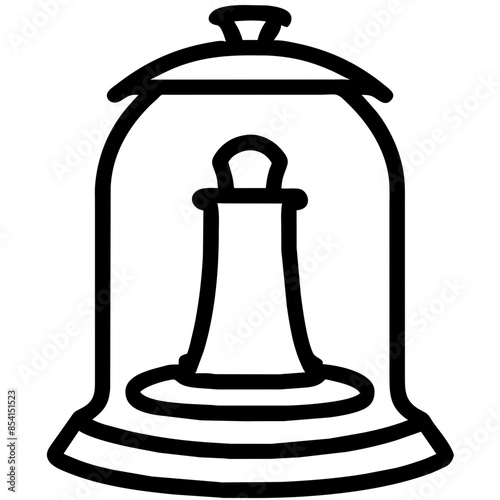bell jar Outline Icons