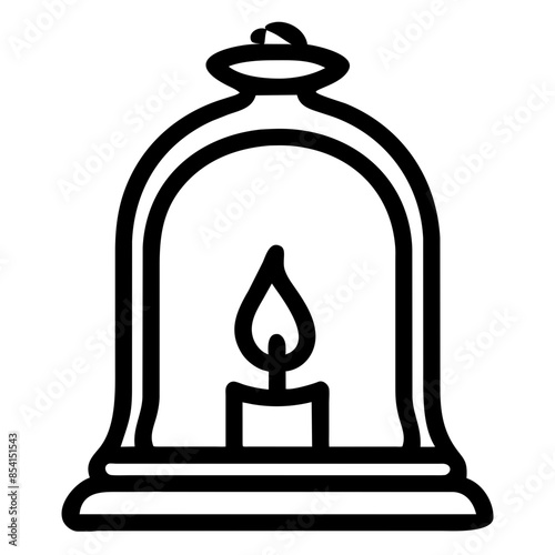 bell jar Outline Icons